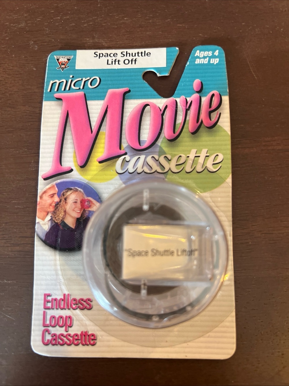 VTG Micro Movie Cassette - Space Shuttle Lift Off  FASCINATIONS SEATTLE